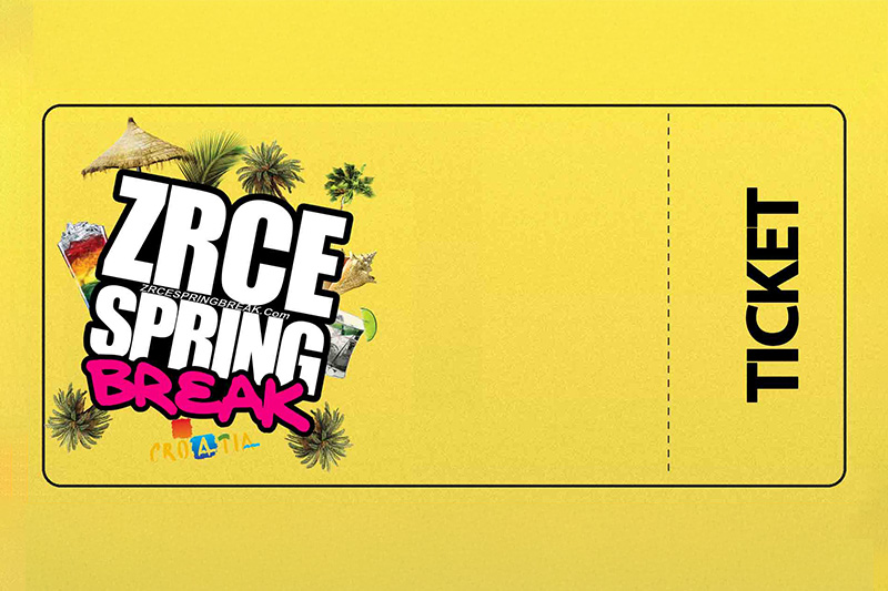 Zrce Spring Break Ticket