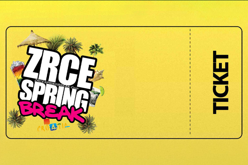 Ticket Regular Zrce Spring Break